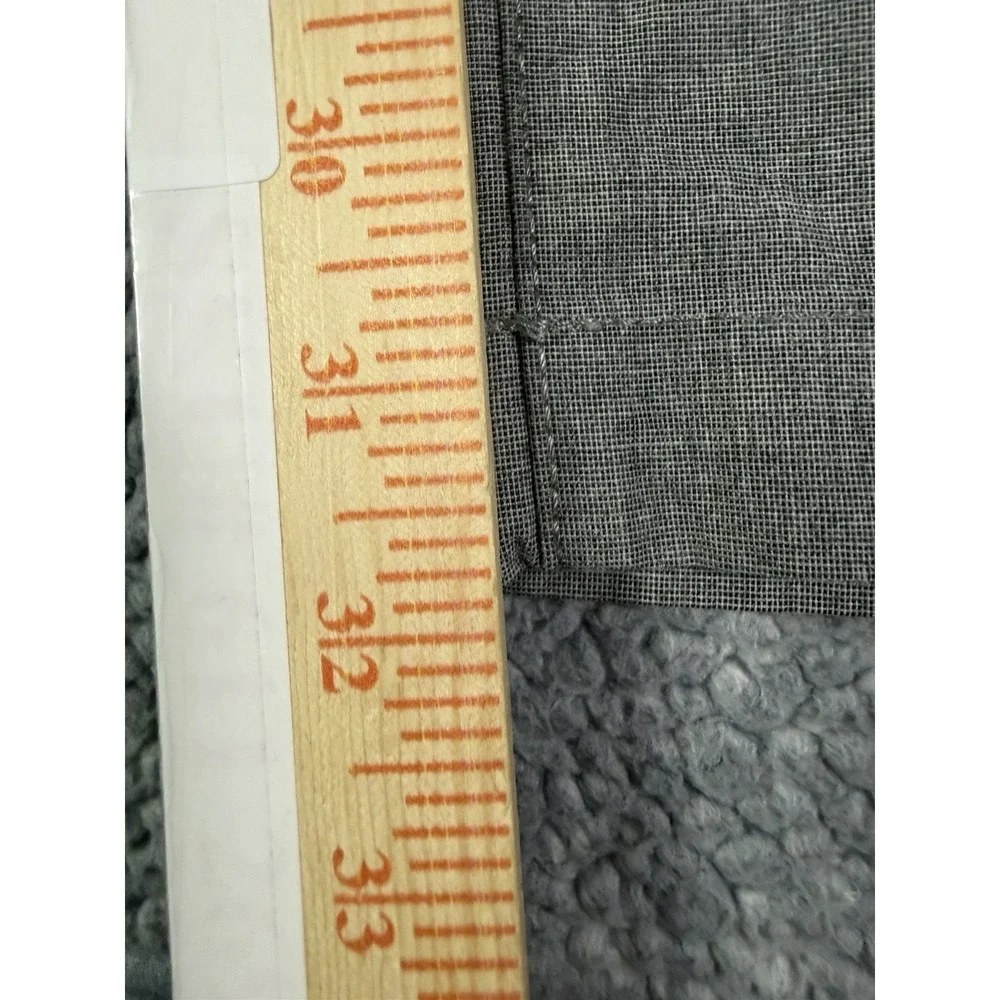 Banana Republic Pants Mens 31x32 Kentfield Chino Straight Flat Front Gray Cotton